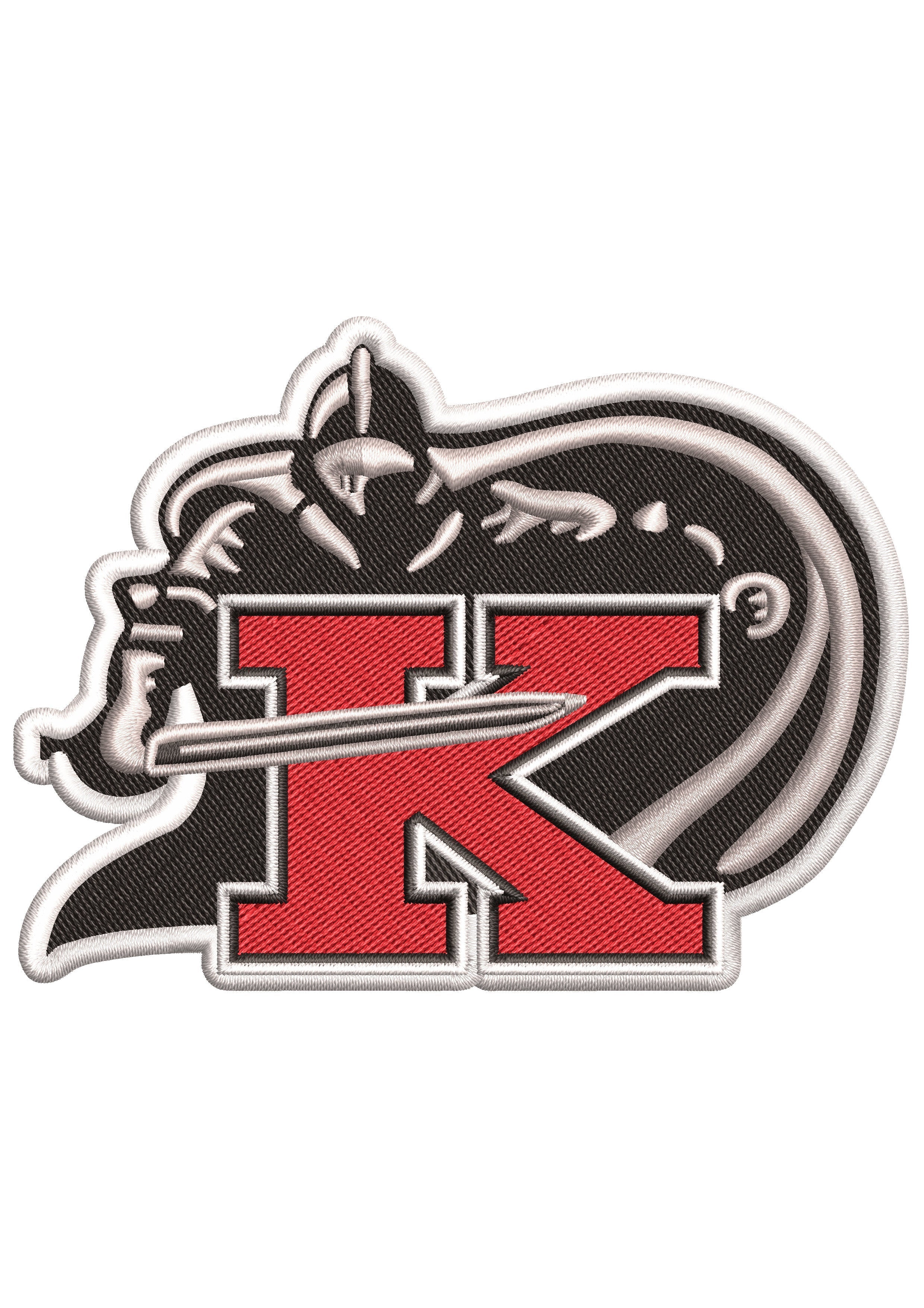 Know Patch Embroidery Design