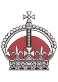 Church Crown Embroidery Design