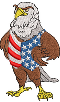 Eagle Embroidery Design