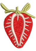Strawberry Embroidery Design