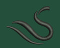 Swirl Motif Abstract Curve Embroidery Design
