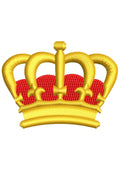 King Crown Embroidery Design