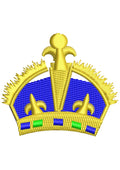 The Crown Of Liberty Embroidery Design