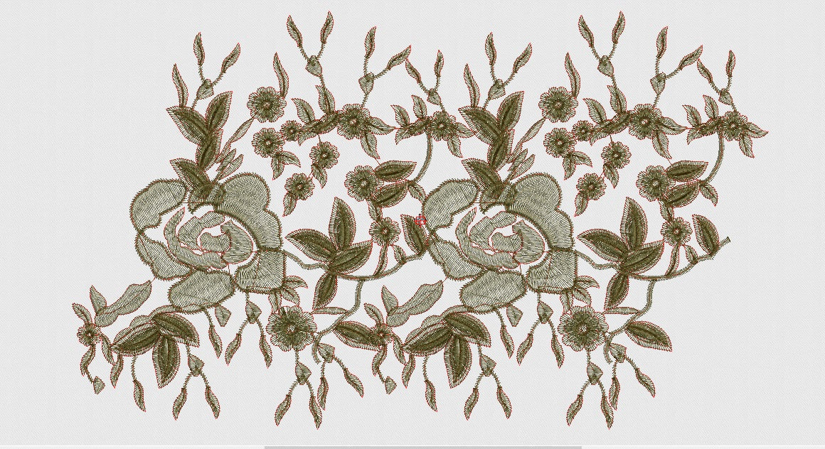 Flower Embroidery Design