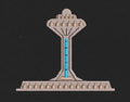 Al Khobar Water Tower Landmark Embroidery Design