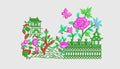 Flower Embroidery Design