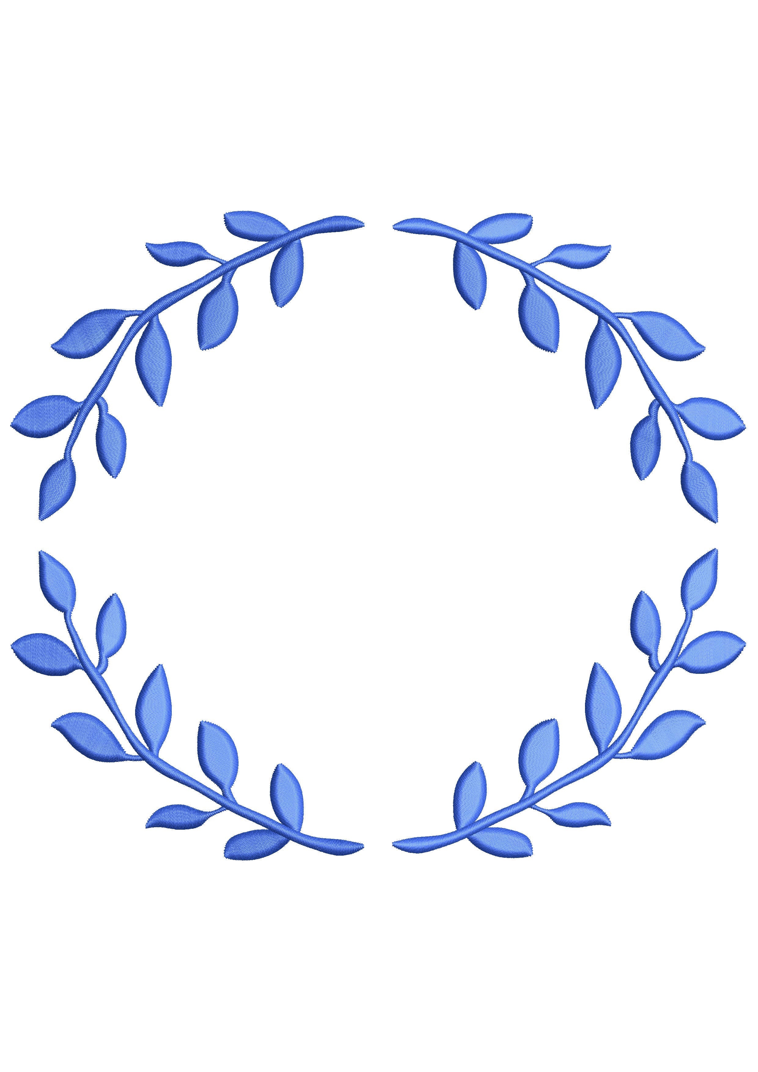 Dainty Frame Embroidery Design
