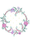 Crossstitch Frame Embroidery Design