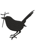 Sparrow Embroidery Design