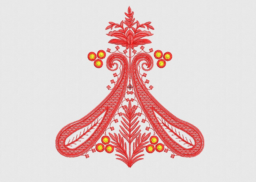 Flower Embroidery Design