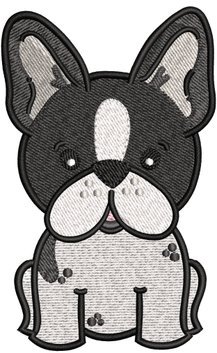 Dog Embroidery Design