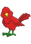 Sparrow Embroidery Design