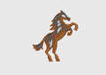 Horse Embroidery Design