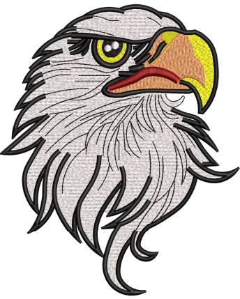 Eagle Embroidery Design