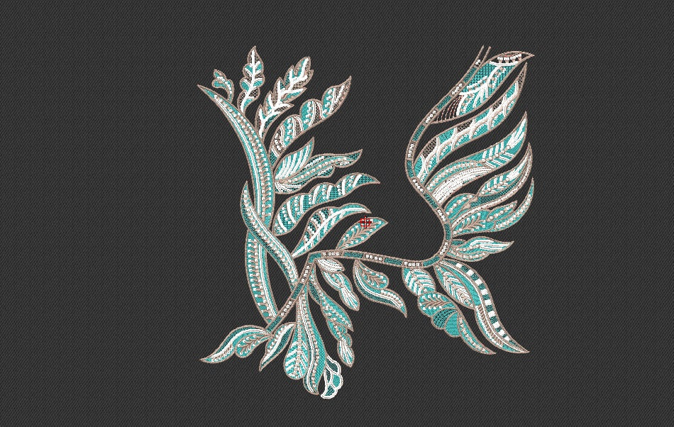 Flower Embroidery Design