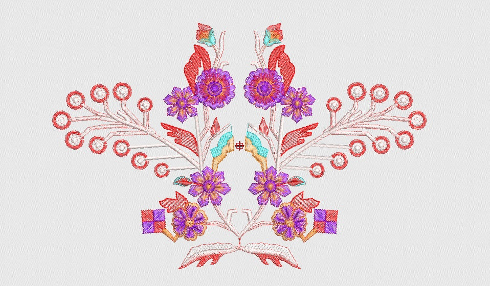 Flower Embroidery Design