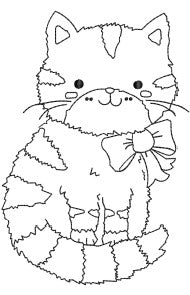 Cat Embroidery Design