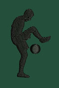 Football Juggling Embroidery Design
