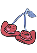 Cherry Hats Embroidery Design