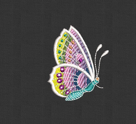Butterfly Embroidery Design