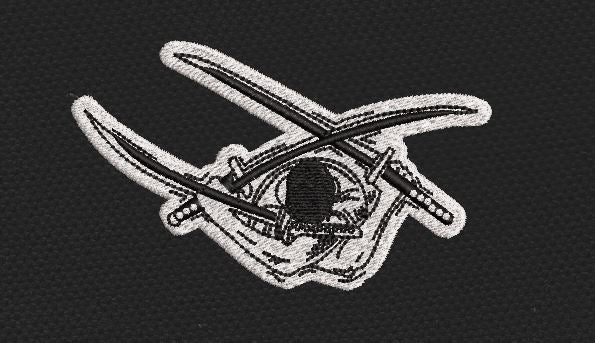 Swords Man Embroidery Design