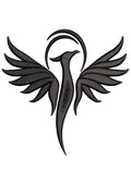 Bird of Angel Embroidery Design