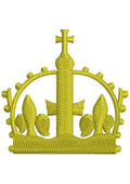 Saleeb Crown Embroidery Design