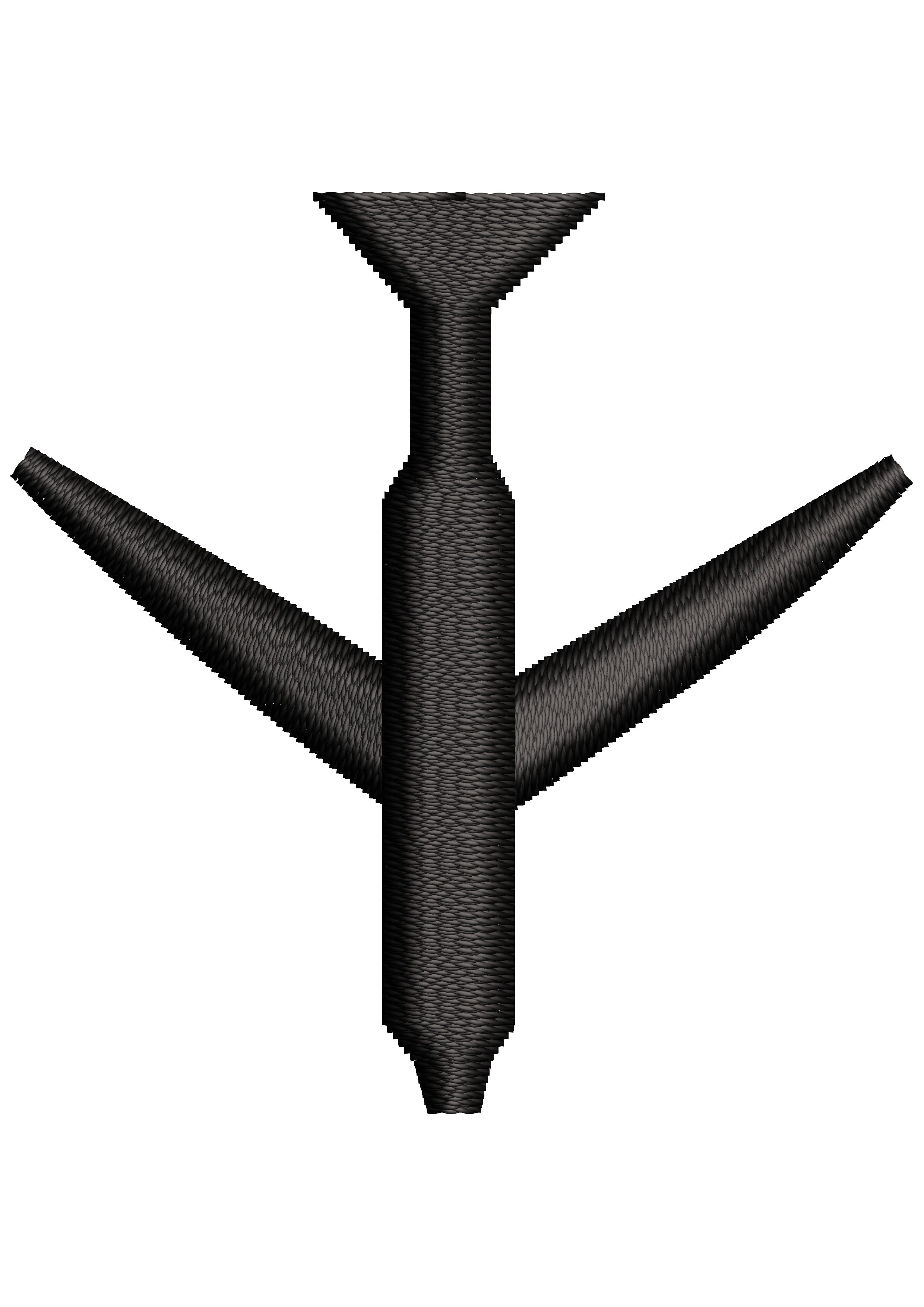 Arroplane Embroidery Design