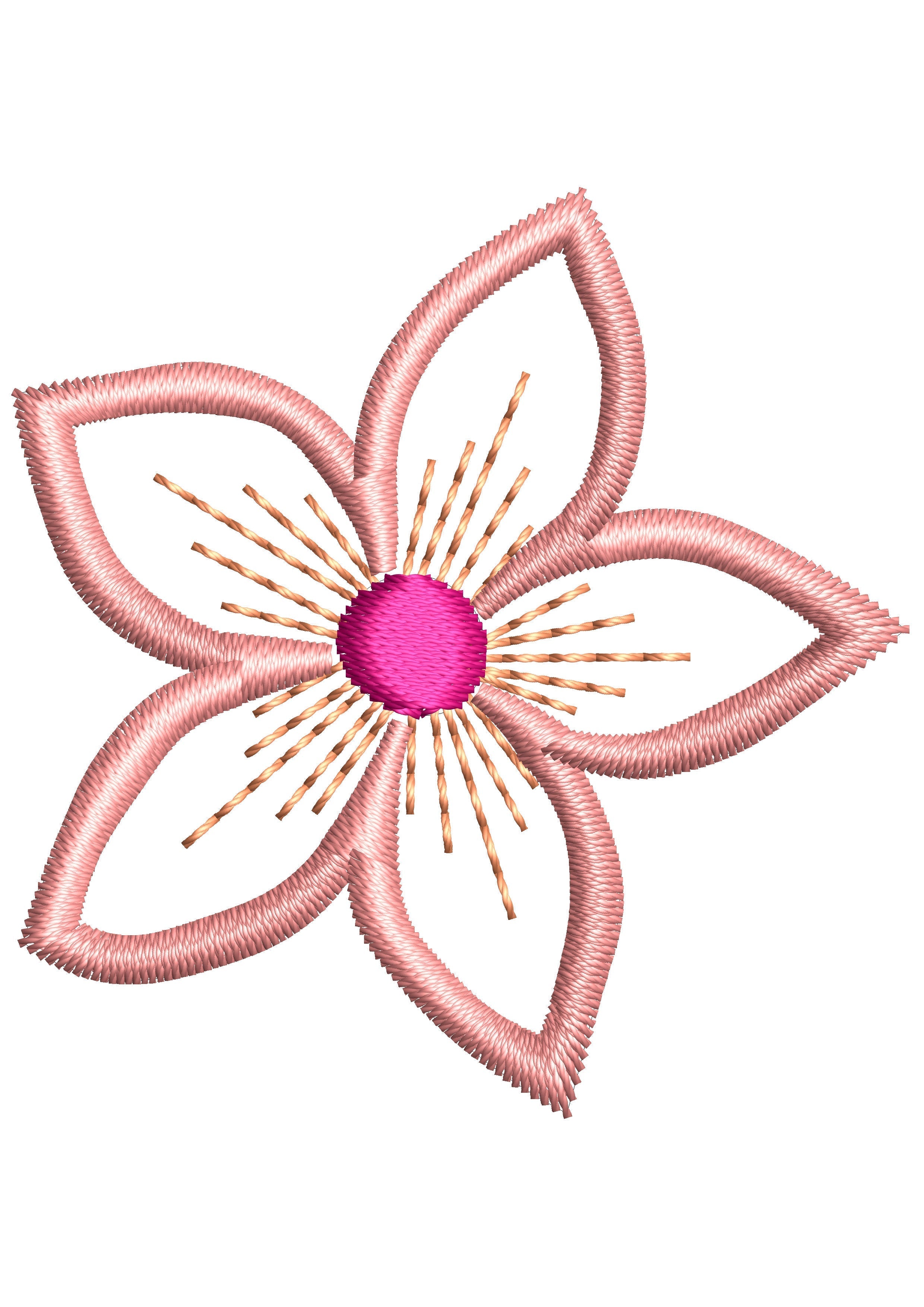 Flower Embroidery Design