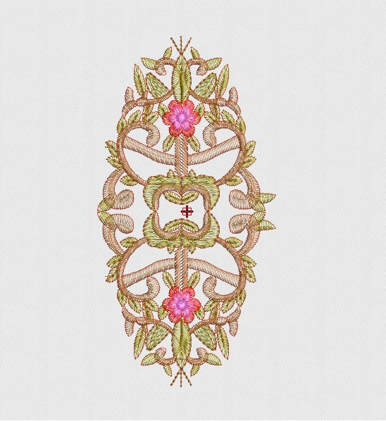Flower Embroidery Design