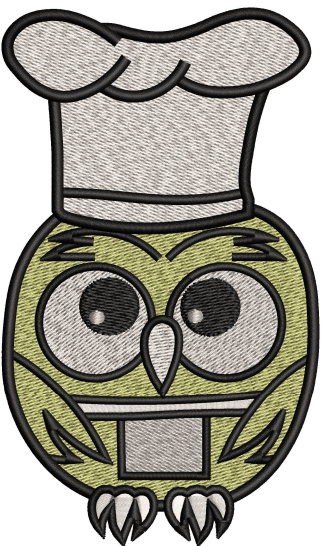 Owl Embroidery Design