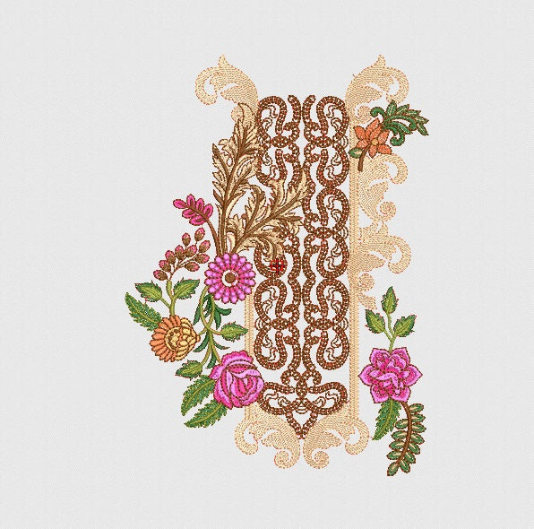 Flower Embroidery Design