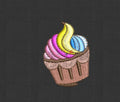 Ice Cream Embroidery Design