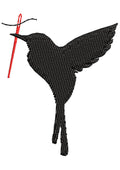 Needle Bird Embroidery Design
