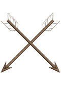 Arrows Cross Embroidery Design