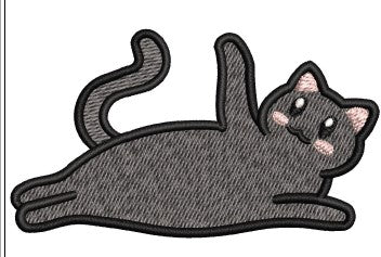 Cat Embroidery Design
