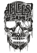 Skull Evil Embroidery Design
