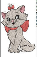 Cat Embroidery Design