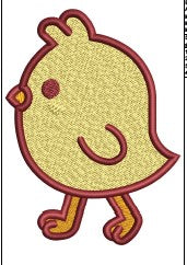 Chick Embroidery Design