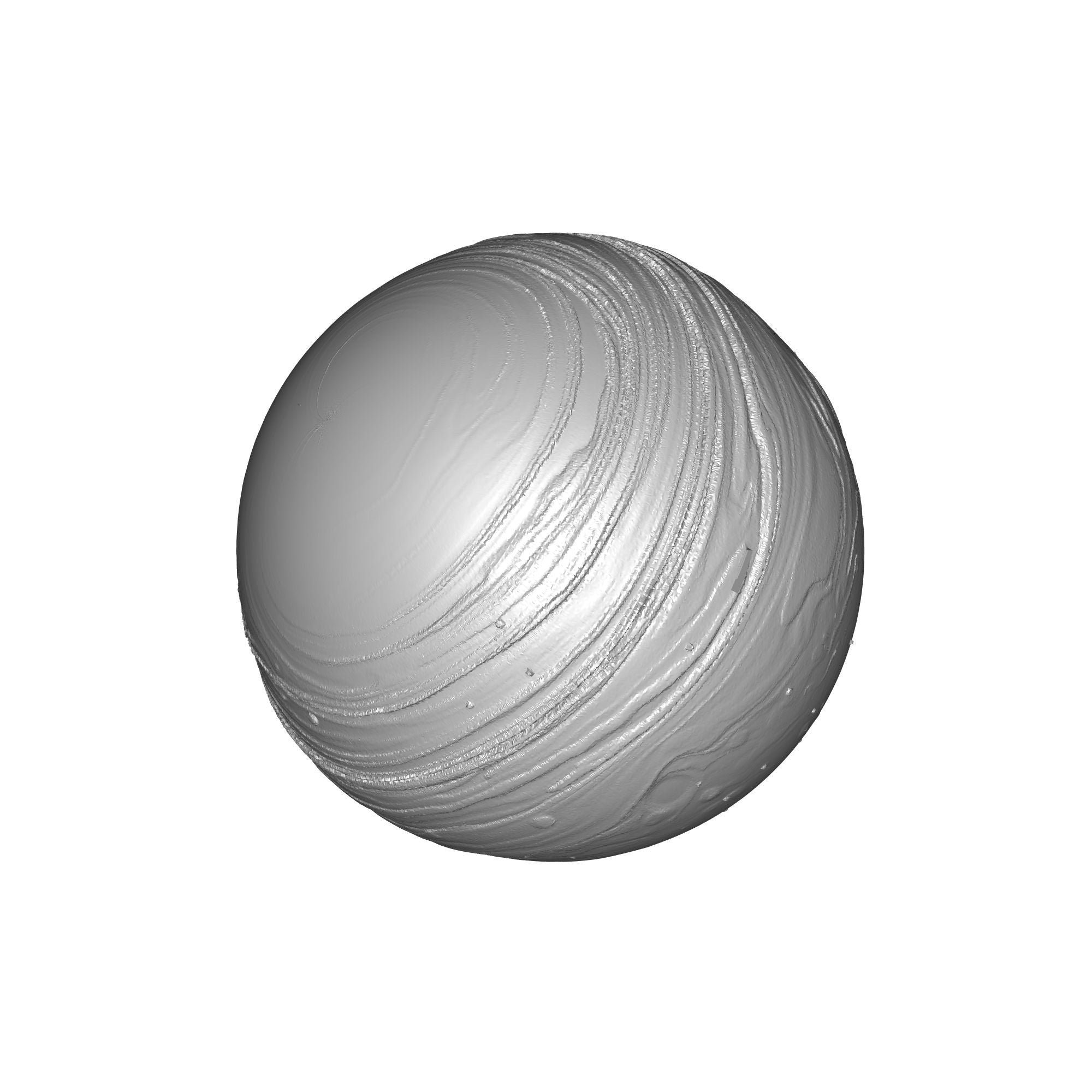 Saturn Lamp 3D Print STL File