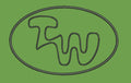 Oval Encased Wavy Monogram Embroidery Design