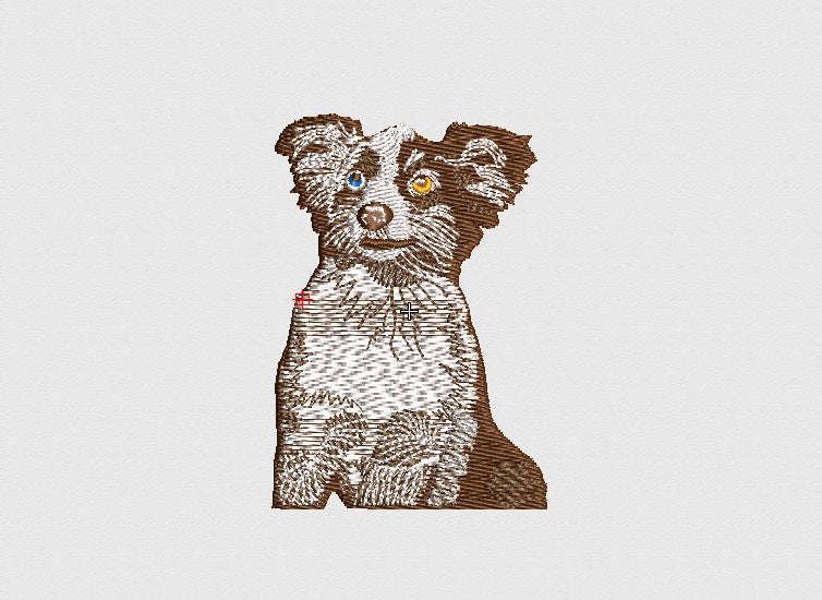 Dog Embroidery Design