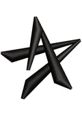 Art Star Embroidery Design