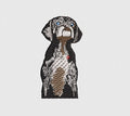 Dog Embroidery Design