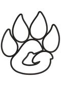 Big Paw Embroidery Design