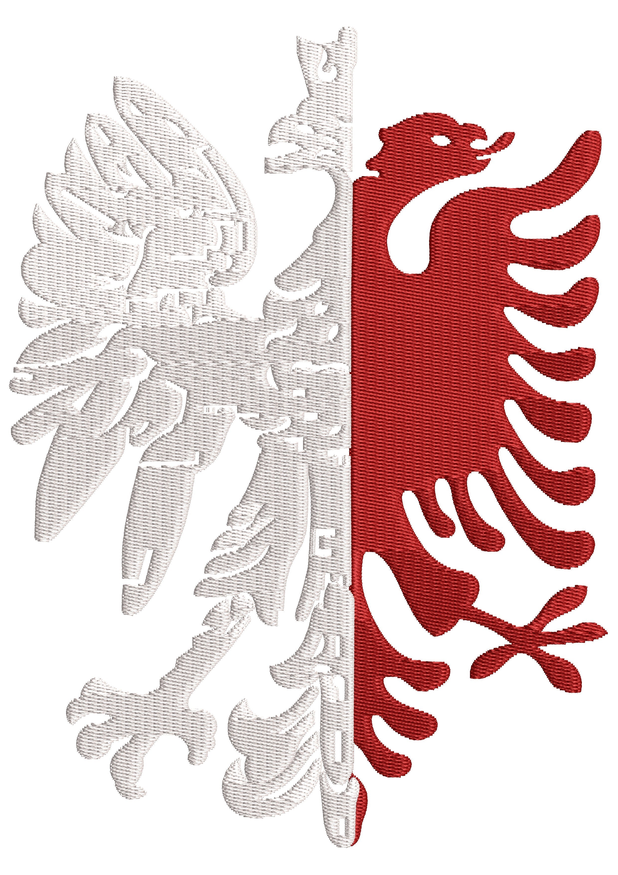 Two Bird Embroidery Design
