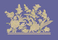 Floral Bouquet Intricate Motif Embroidery Design