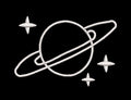 Saturn Design Embroidery Design