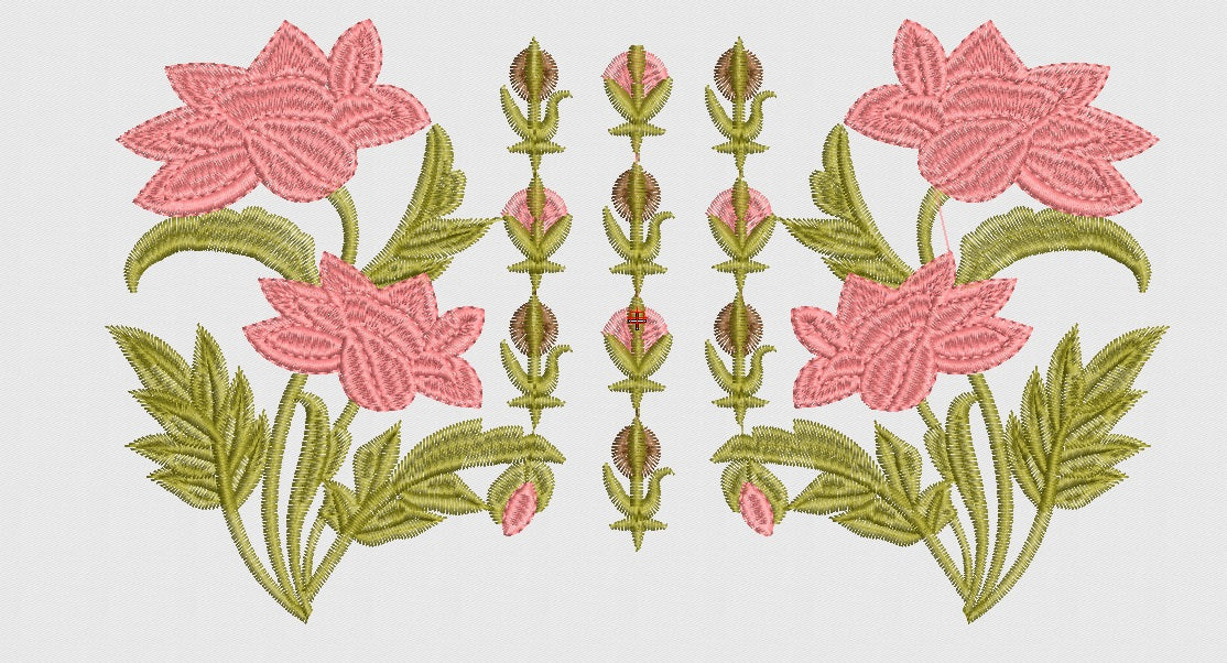 Flower Embroidery Design