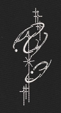 Celestial Orbit Sigil Embroidery Design